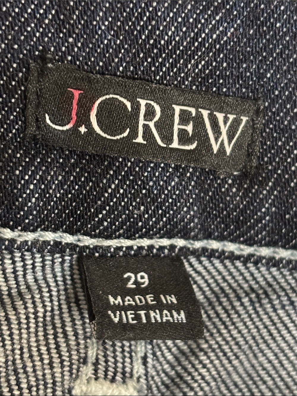 J. Crew Camp-Pocket Wide-Leg Indigo Wash Jean Size 29 - Picture 12 of 14